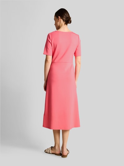 Tom Tailor Regular Fit Midi-Kleid mit Knoten-Detail Pink 5