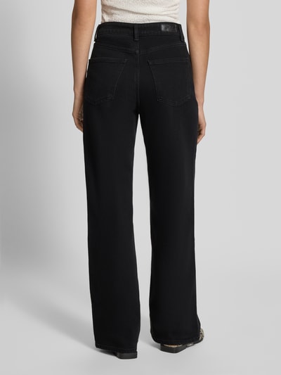 ONLY Wide Leg Jeans aus Baumwoll-Mix Modell 'JUICY' Black 5