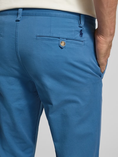 Polo Ralph Lauren Stoffen broek met Franse steekzakken Rookblauw - 3