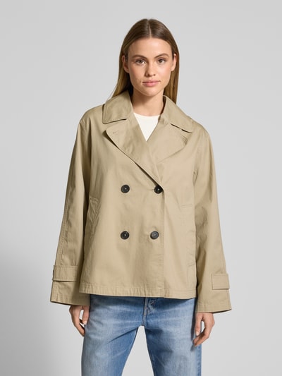 Marc O'Polo Regular Fit Caban-Jacke aus reiner Baumwolle Sand 4