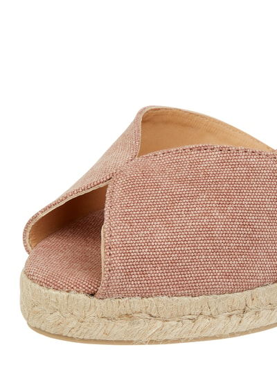 Castañer Wedges aus Baumwolle Modell 'Bianca' Altrosa 2