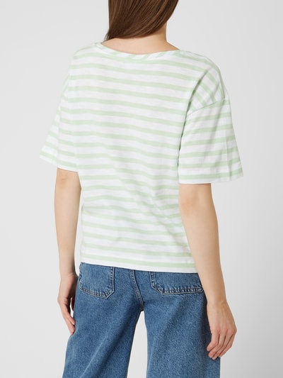 Esprit T-Shirt mit Streifenmuster Lindgrün 5
