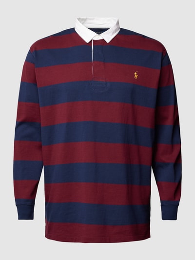 Polo Ralph Lauren Big & Tall PLUS SIZE Poloshirt mit Polokragen Modell 'RUGBY' Marine 2