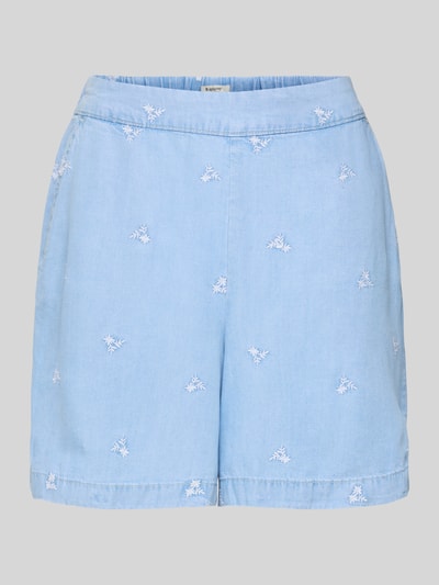 B.Young Szorty o kroju relaxed fit z elastycznym pasem model ‘KOSMO’ Niebieski 2