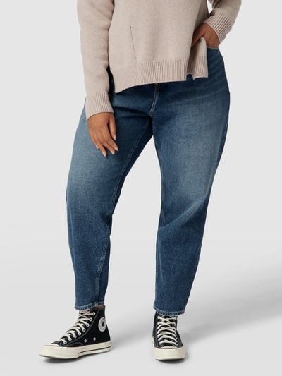 Calvin Klein Jeans Plus PLUS SIZE mom fit jeans met stretch, model 'MOM JEAN PLUS' Jeansblauw - 4