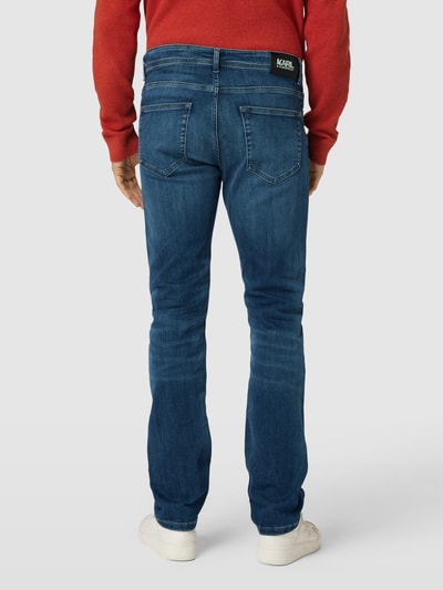 Karl Lagerfeld Regular fit jeans met steekzakken Donkerblauw - 5