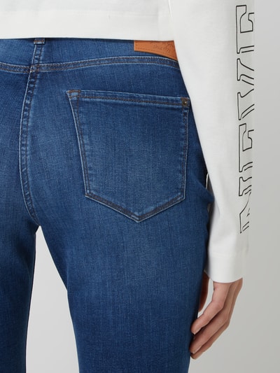 MAC Skinny Fit Jeans mit Lyocell-Anteil  Blau 3