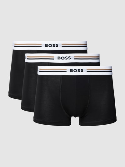 BOSS Trunks im 3er-Pack Modell 'Responsible' Black 1