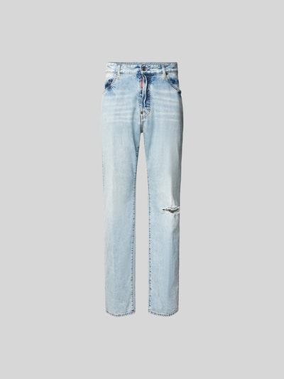 Dsquared2 Regular Fit Jeans im Destroyed-Look Hellblau 2