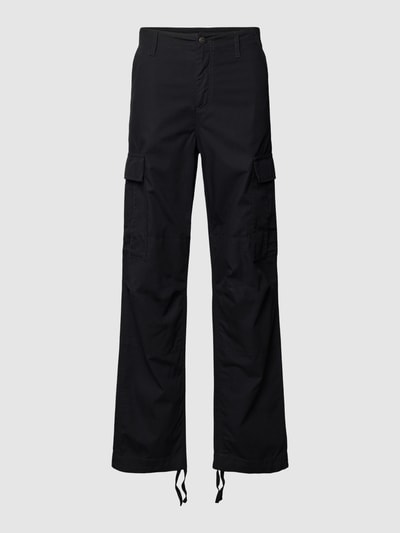 Carhartt Work In Progress Cargohose mit Pattentaschen Black 2