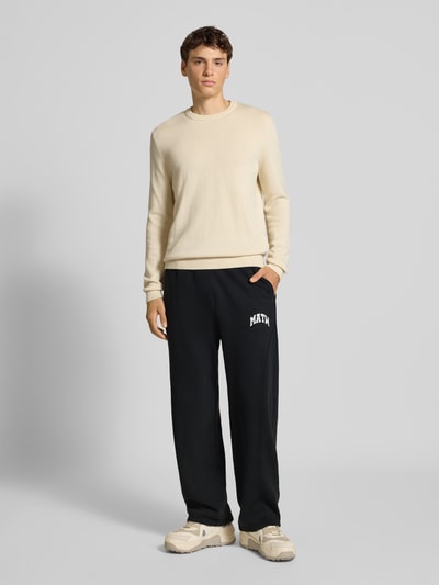 Review X MATW Sweatbroek met elastische band Zwart - 1