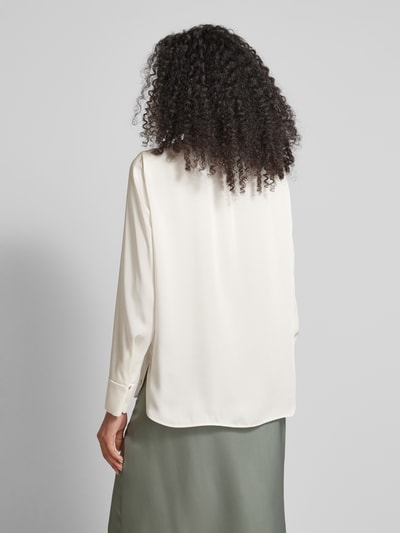 Marc Cain Bluse mit Seitenschlitzen Offwhite 5