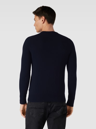 Windsor Strickpullover aus Kaschmir Modell 'Cashmono' Marine 5