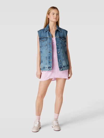 Billabong Mini-jurk van pure viscose, model 'AS IF' Lila - 1