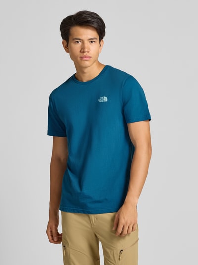 The North Face T-shirt met logo en ronde hals Aquablauw - 5
