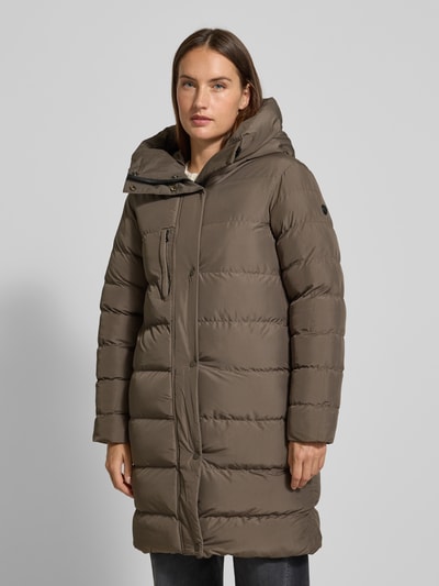 khujo Płaszcz dwustronny z kieszeniami z patką model ‘PROTEA’ Błotnisty 6