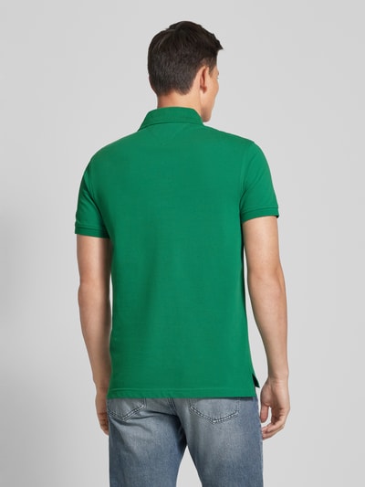 Tommy Hilfiger Regular fit poloshirt met logostitching Grasgroen - 5