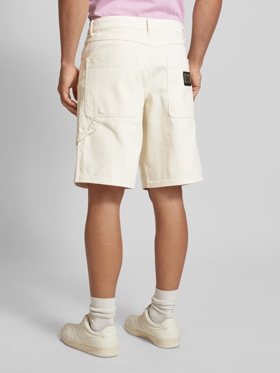 KARL KANI Bermudas mit 5-Pocket-Design Offwhite 5