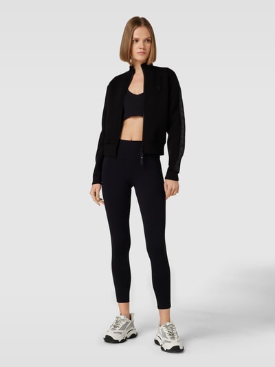 Guess Activewear Sweatjacke mit Label-Applikation Modell 'NEW ALLIE' Black 1