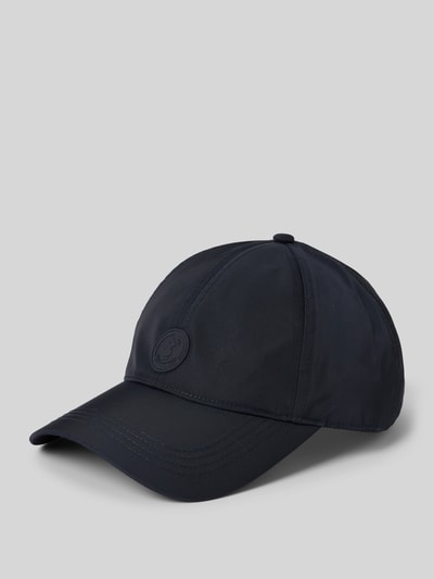 SAVE THE DUCK Cap mit Label-Patch Modell 'RORY' Marine 1