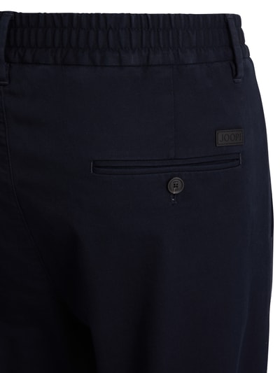 JOOP! Collection Loose Fit Bundfaltenhose mit Stretch-Anteil Modell 'Lead-T' Marine 4