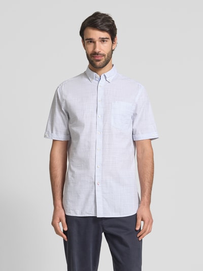 Christian Berg Men Freizeithemd mit Knopfleiste Weiss 4