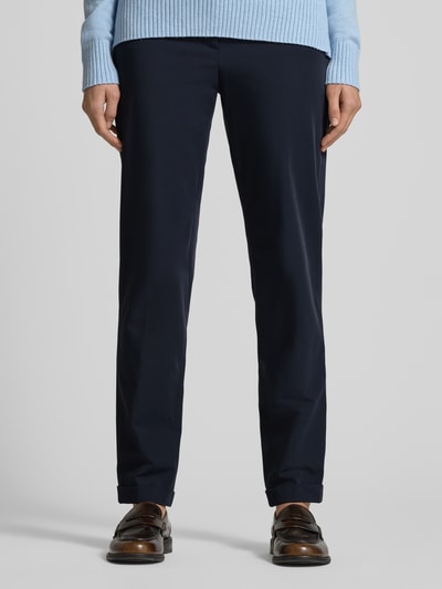 Raffaello Rossi Chino aus Techno Cotton Superstretch Marine 4