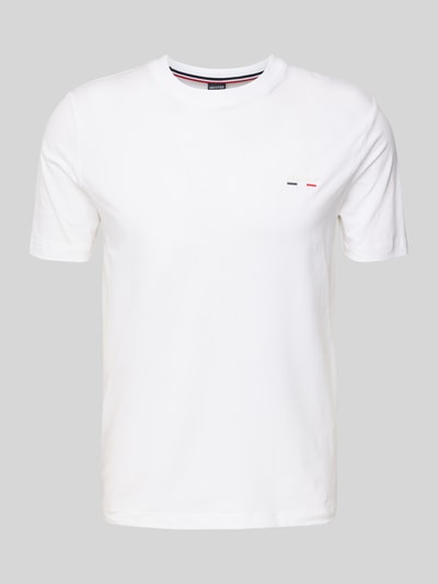 HECHTER PARIS T-shirt met labelprint Wit - 2
