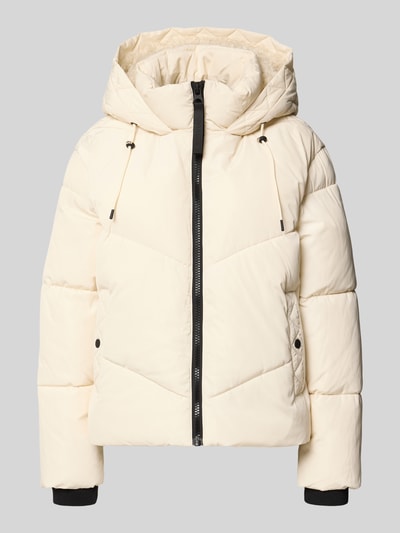 s.Oliver RED LABEL Gewatteerd regular fit jack met capuchon Offwhite - 2