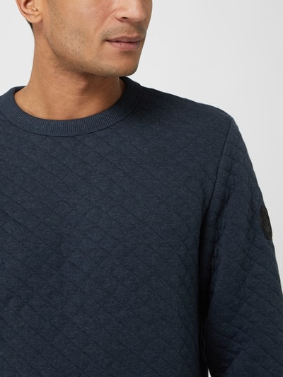 Tom Tailor Sweatshirt mit Steppnähten Rauchblau 3