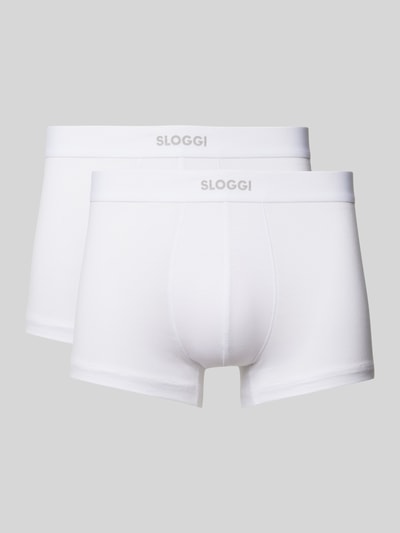 Sloggi Trunks mit elastischem Label-Bund Weiss 1