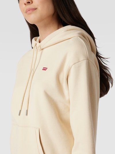 Levi's® Hoodie met labelpatch Zand - 3