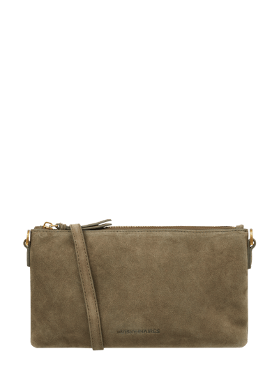 Les Visionnaires Crossbody Bag aus Veloursleder Modell 'Alice'  Oliv 2