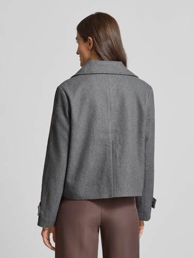 Vila Jack met reverskraag, model 'SOLO' Middengrijs - 5