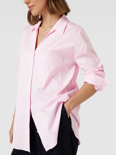 Nadine H Overhemdblouse met borstzak Roze - 3