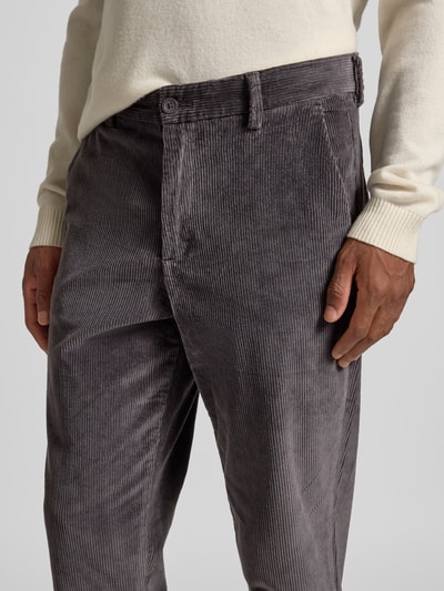Jack & Jones Tapered Fit Cordhose Anthrazit 3