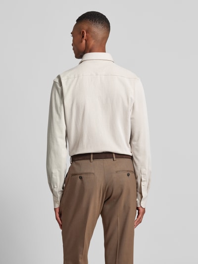 BOSS Casual Fit Business-Hemd mit Haifischkragen Modell 'Hal' Beige 5