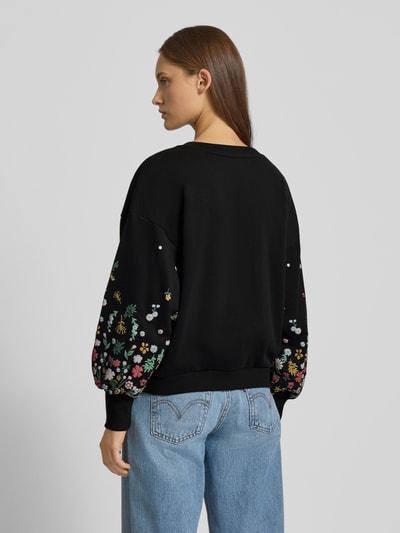 Only Regular Fit Sweatshirt aus Baumwoll-Mix Modell 'BROOKE' Black 5