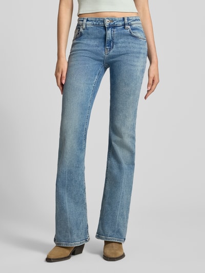 HUGO Blue bootcut jeans van katoenmix in 5-pocketmodel Jeansblauw - 4