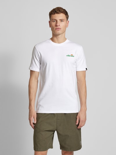 Ellesse T-shirt z nadrukiem z logo model ‘LIAMMO’ Biały 4