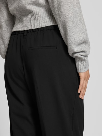 OPUS PANTS Spodnie materiałowe z plisami model ‘Lessieh’ Czarny 3