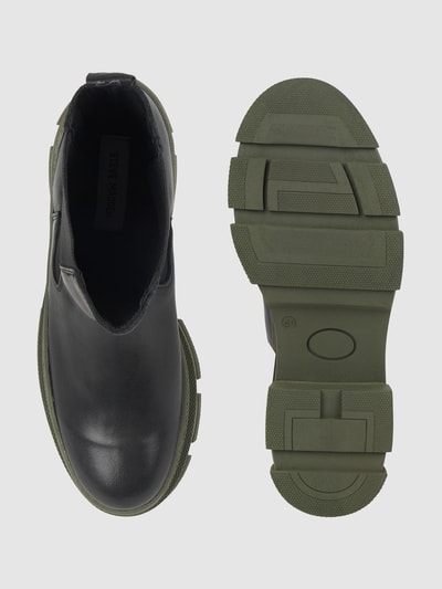 Steve Madden Chelsea Boots aus Leder Modell 'Filina' Schwarz 4