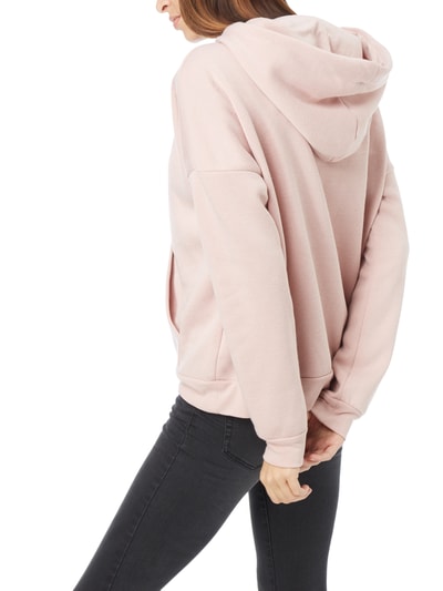 Review Hoodie mit überschnittenen Schultern Rosa 5