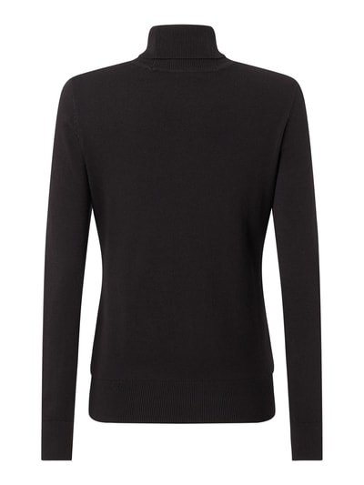 Montego Rollkragenpullover mit Viskose-Anteil  Black 4