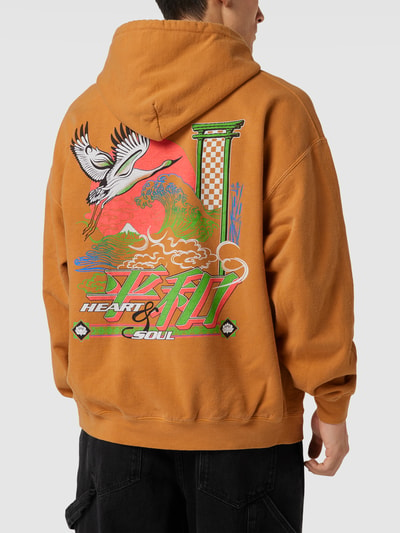 BDG Urban Outfitters Hoodie mit Motiv-Print Orange 5