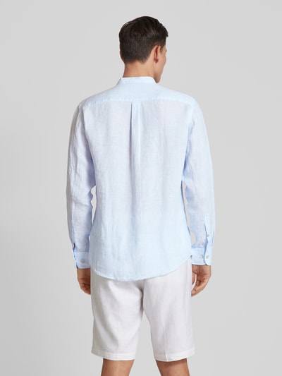 Fynch-Hatton Vrijetijdsoverhemd van linnen Lichtblauw gemêleerd - 5