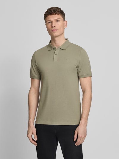 s.Oliver RED LABEL regular fit poloshirt van puur katoen Lindegroen - 4
