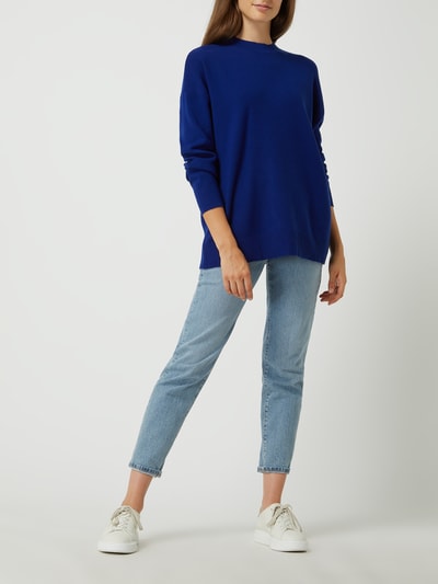 Mango Oversized Pullover aus Viskosemischung Bleu 1