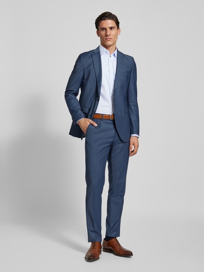 Jake*s Regular Fit Business-Hemd mit Kentkragen Bleu 1