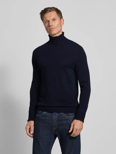 FTC-Cashmere Kaschmirpullover mit Rollkragen Marine 4